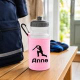 Baby Pink Water Bottle & Holder