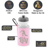 Baby Pink Water Bottle & Holder