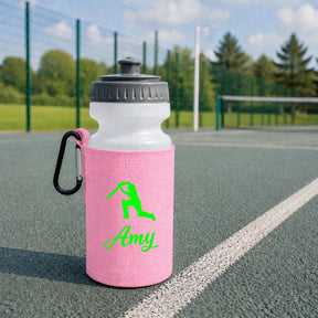 Baby Pink Water Bottle & Holder