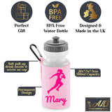 Baby Pink Water Bottle & Holder