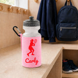 Baby Pink Water Bottle & Holder