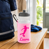 Baby Pink Water Bottle & Holder