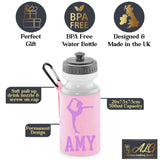 Baby Pink Water Bottle & Holder