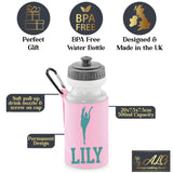 Baby Pink Water Bottle & Holder