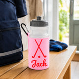 Baby Pink Water Bottle & Holder