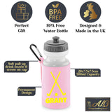 Baby Pink Water Bottle & Holder