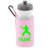 Baby Pink Water Bottle & Holder