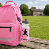 Baby Pink Water Bottle & Holder