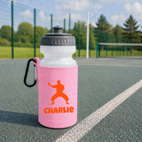 Baby Pink Water Bottle & Holder