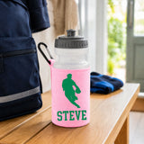Baby Pink Water Bottle & Holder