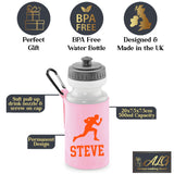Baby Pink Water Bottle & Holder