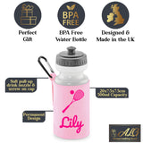 Baby Pink Water Bottle & Holder