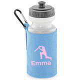 Sky Blue Water Bottle & Holder
