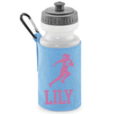 Sky Blue Water Bottle & Holder