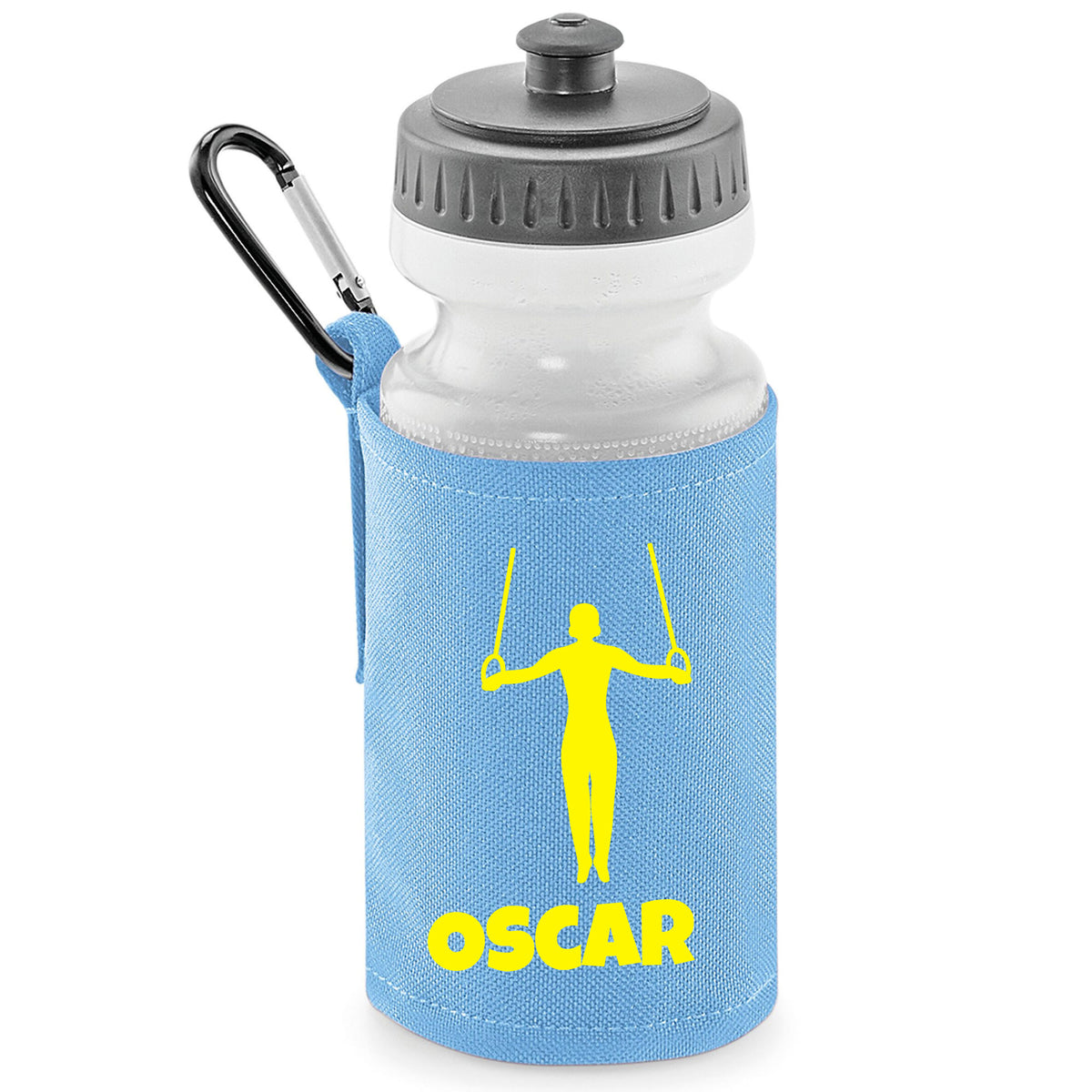 Sky Blue Water Bottle & Holder