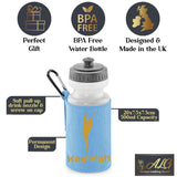 Sky Blue Water Bottle & Holder