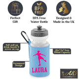 Sky Blue Water Bottle & Holder