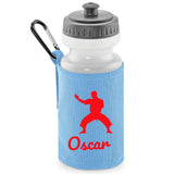 Sky Blue Water Bottle & Holder