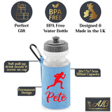 Sky Blue Water Bottle & Holder