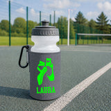 Grey Water Bottle & Holder