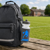 Grey Water Bottle & Holder