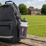 Grey Water Bottle & Holder