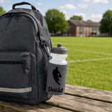 Grey Water Bottle & Holder