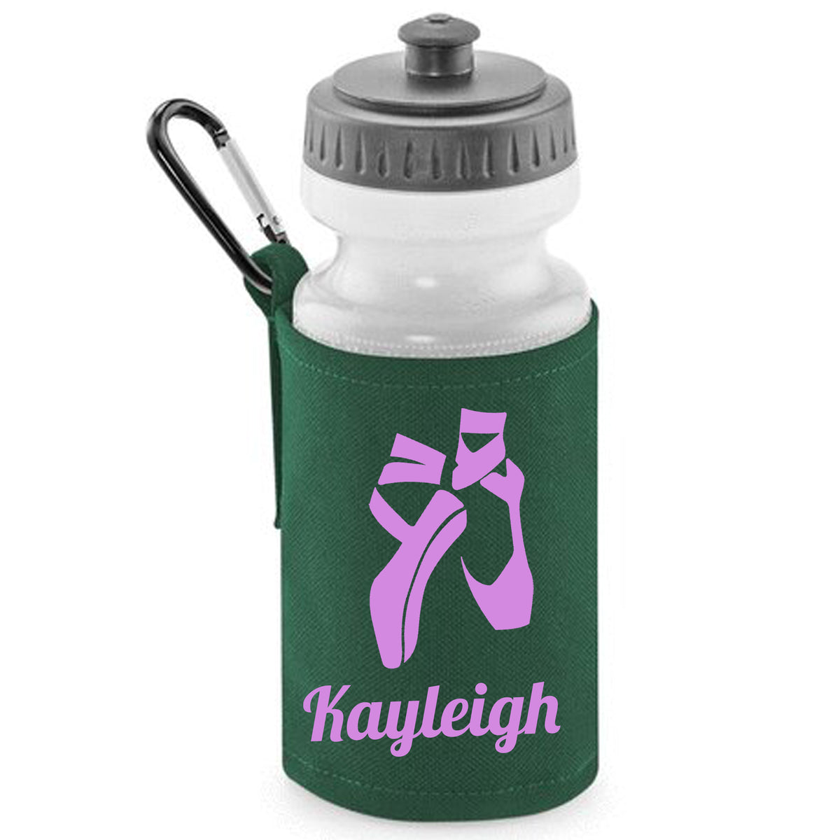Bottle Green Water Bottle & Holder