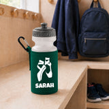Bottle Green Water Bottle & Holder