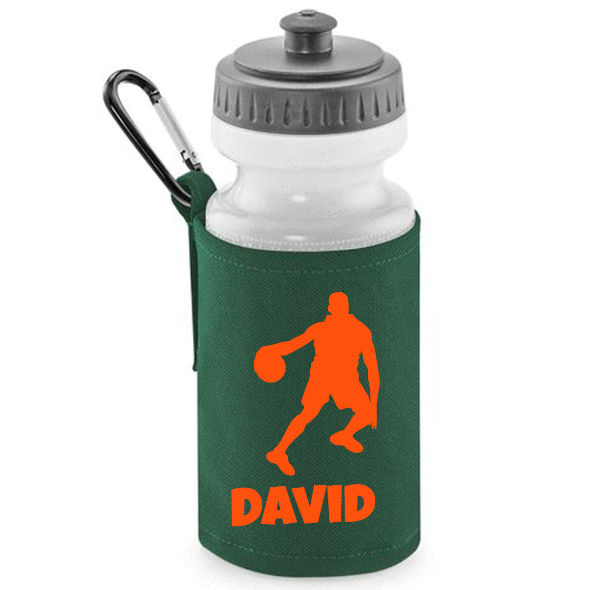 Bottle Green Water Bottle & Holder