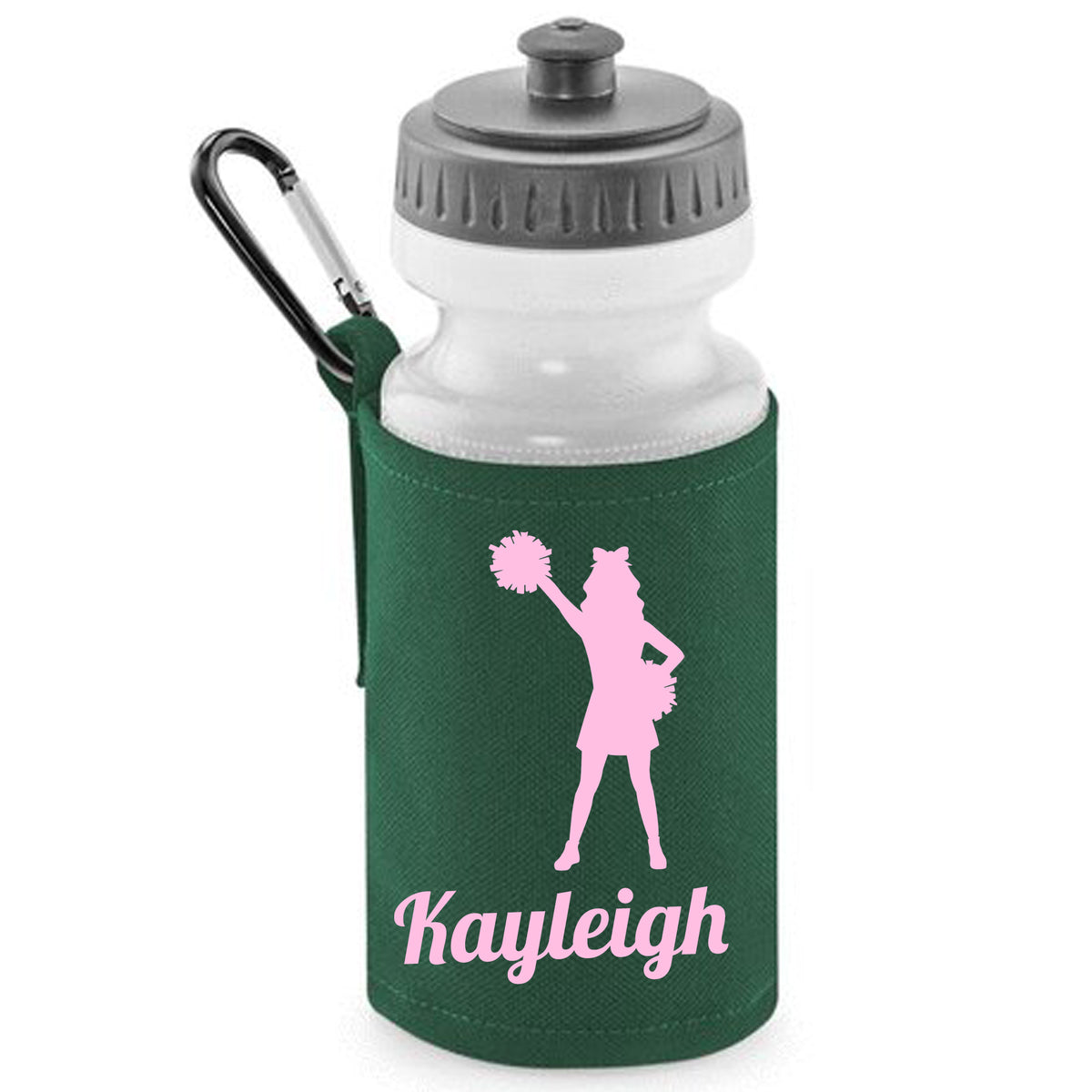 Bottle Green Water Bottle & Holder