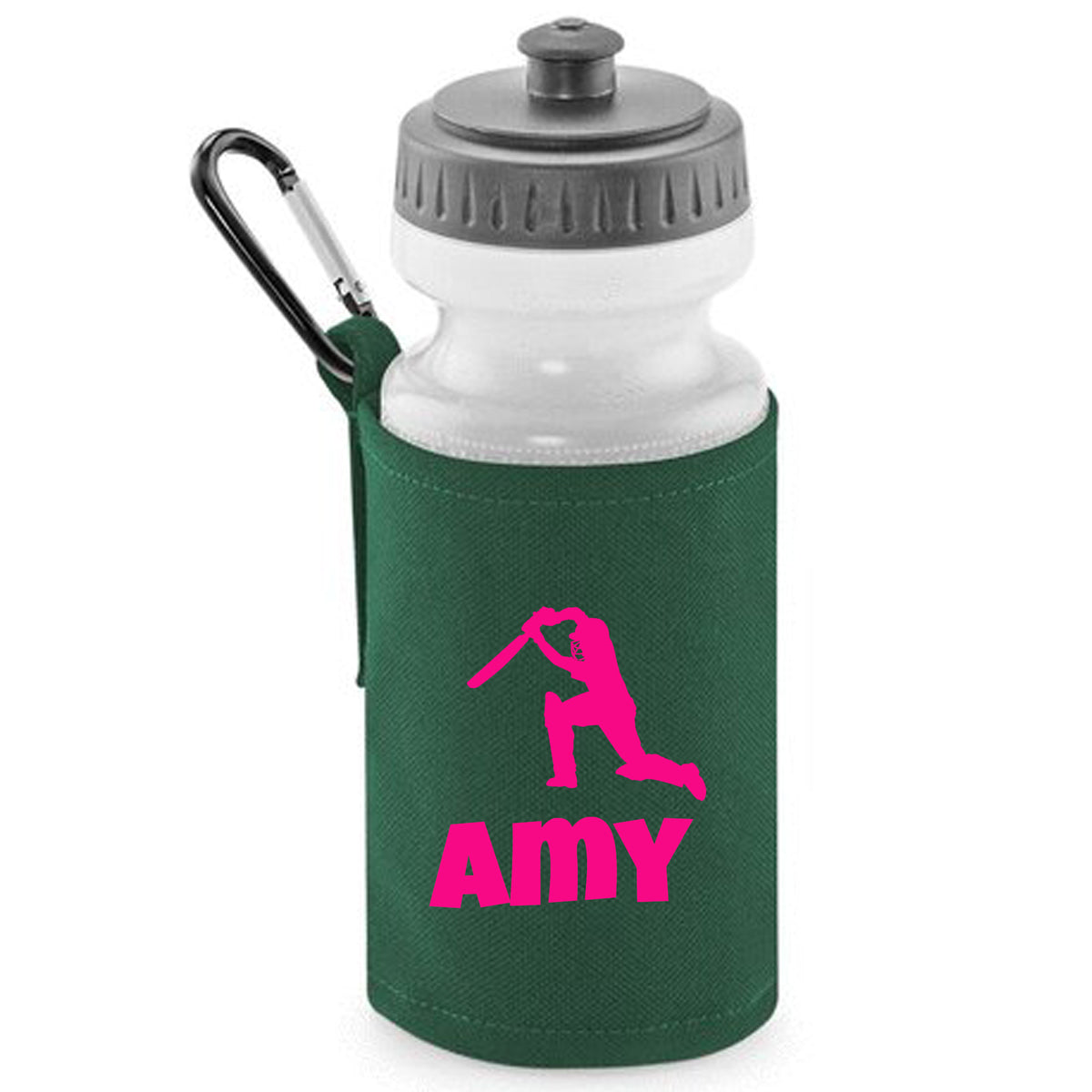 Bottle Green Water Bottle & Holder