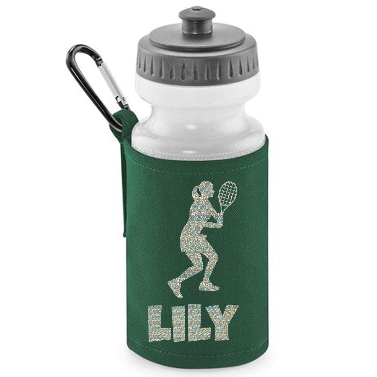 Bottle Green Water Bottle & Holder