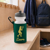Bottle Green Water Bottle & Holder