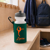 Bottle Green Water Bottle & Holder