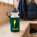 Bottle Green Water Bottle & Holder