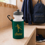 Bottle Green Water Bottle & Holder