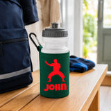 Bottle Green Water Bottle & Holder