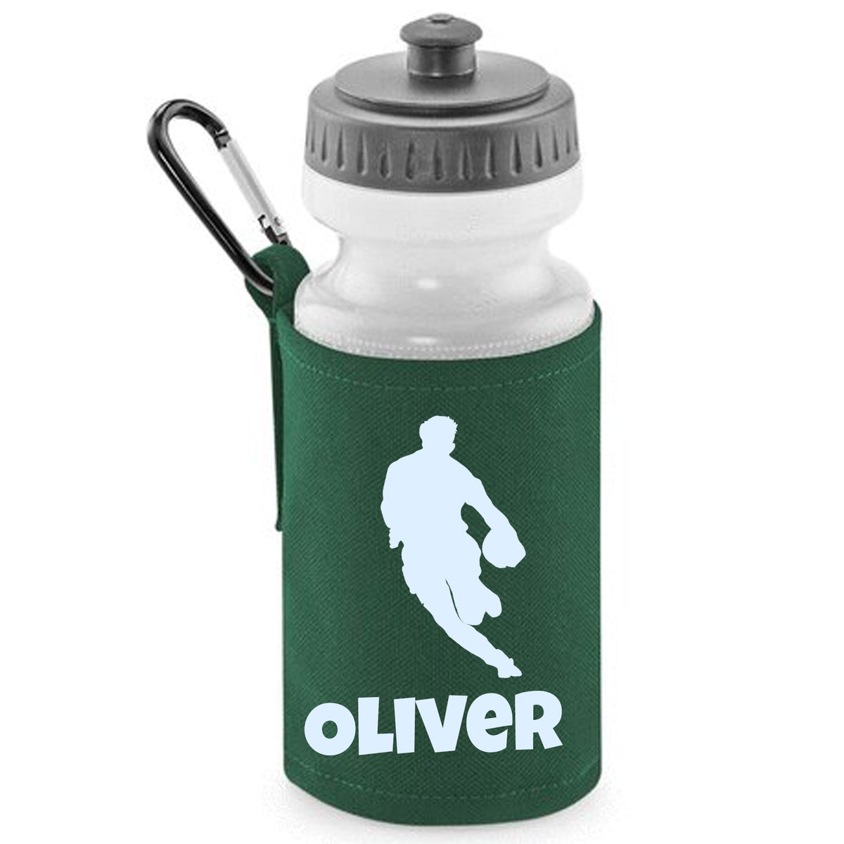 Bottle Green Water Bottle & Holder