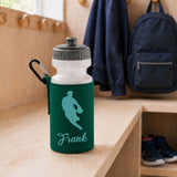 Bottle Green Water Bottle & Holder