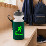 Bottle Green Water Bottle & Holder