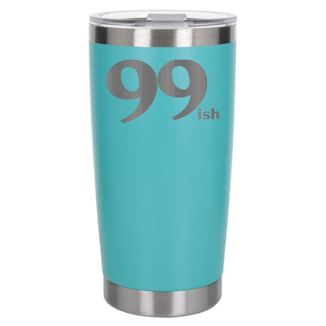 Turquoise Thermal Metal Coffee Cup