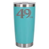 Turquoise Thermal Metal Coffee Cup