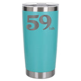 Turquoise Thermal Metal Coffee Cup