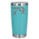 Turquoise Thermal Metal Coffee Cup