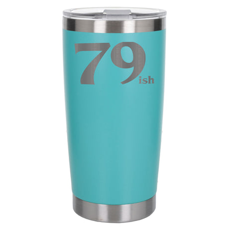 Turquoise Thermal Metal Coffee Cup