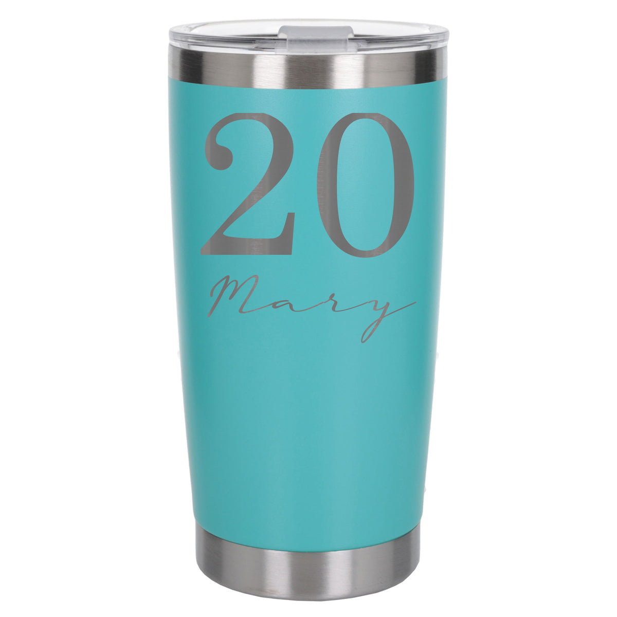 Turquoise Thermal Metal Coffee Cup