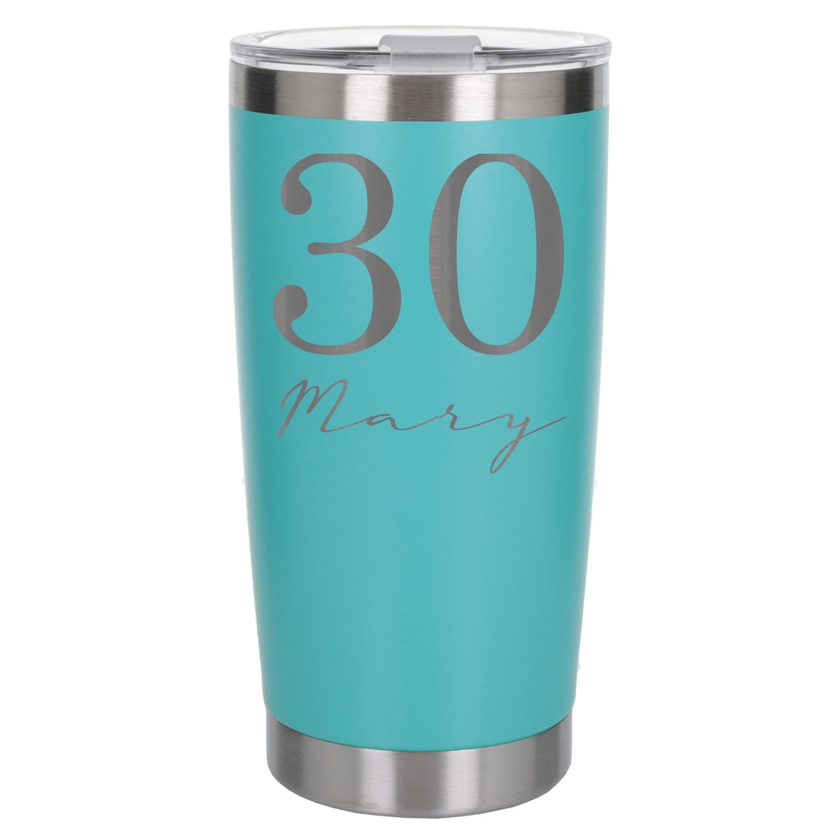 Turquoise Thermal Metal Coffee Cup