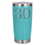 Turquoise Thermal Metal Coffee Cup
