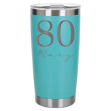 Turquoise Thermal Metal Coffee Cup
